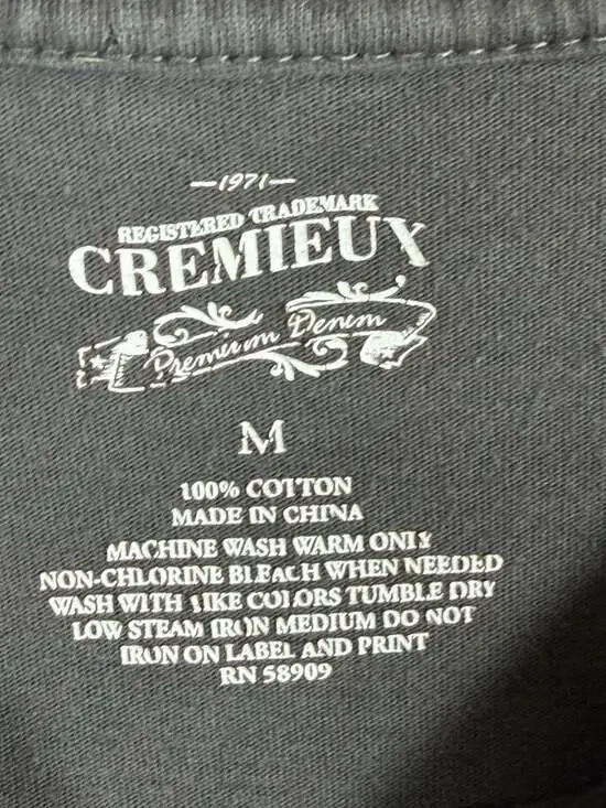 Cremieux 1971 Pegasus Graphic Sun Women's Raw Hem Crop T-Shirt - Picture 2 of 3